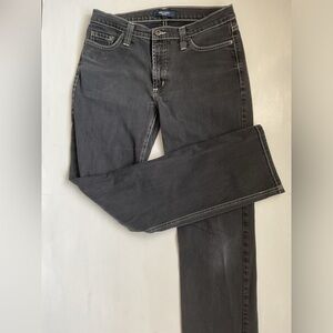 Karen Kane Distressed Black Jeans